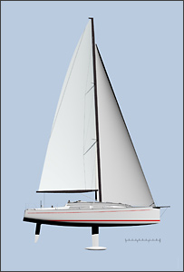 39 foot sail plan