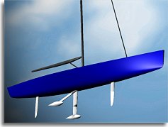 CAD rendering of 100 footer